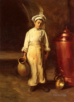  y Pintura - El ayudante de cocineros Joseph Claude Bail
